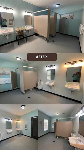 COMMERCIAL POOL HOUSE (AFTER)