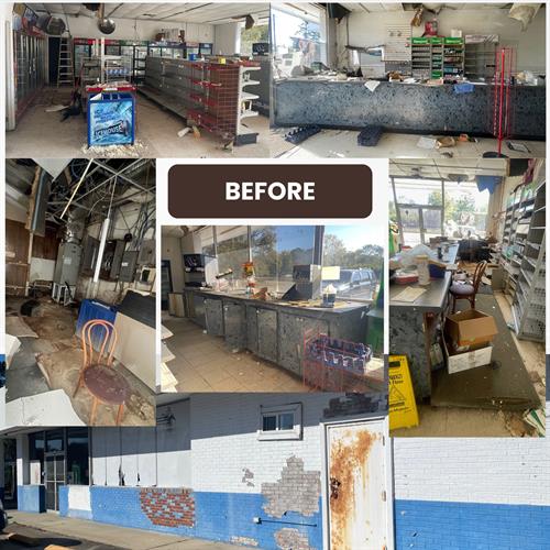 AIKEN COMMERCIAL GAS STATION (BEFORE)