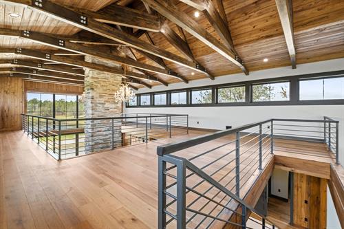 Rustic farmhouse custom home build