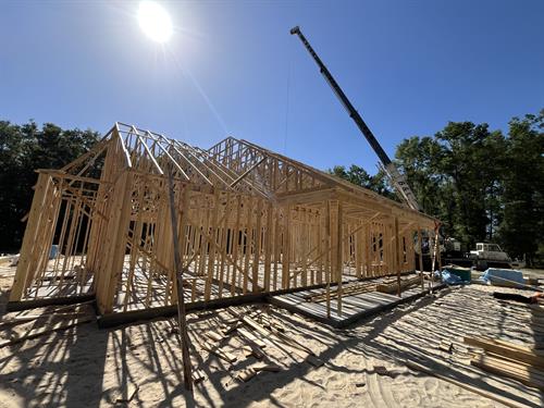 High Springs, Fl home under construction