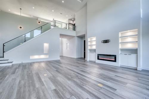 Luxury custom home build