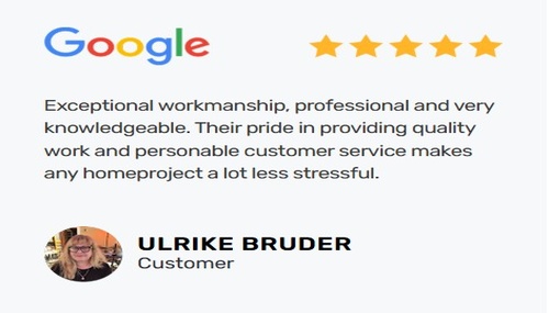 Ulrike Bruder highlights the exceptional workmanship, professionalism, and customer service provided by Kingsmen Construction
