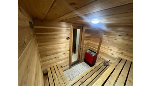 Cozy custom sauna installation with durable cedar paneling, designed and built for comfort and longevity by Nexo Insulation & Construction. Cozy custom sauna installation with durable cedar paneling, designed and built for comfort and longevity by Nexo Insulation & Construction.