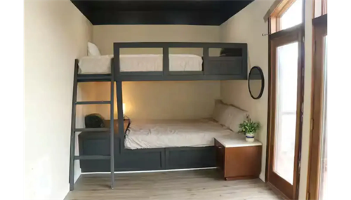 Family-friendly bedroom renovation including custom bunk bed installation and natural lighting upgrades by Nexo Insulation & Construction. Family-friendly bedroom renovation including custom bunk bed installation and natural lighting upgrades by Nexo Insulation & Construction.