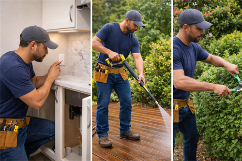 Comprehensive home maintenance services by a professional handyman in Anacortes, WA.
