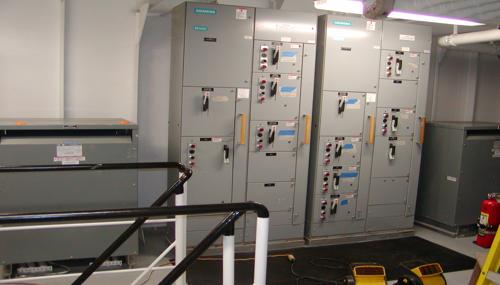 Commercial electrical systems and motor control center installation by Johnson Electrical Services, serving Skagit Valley with expert electrical solutions for industrial and commercial facilities.
