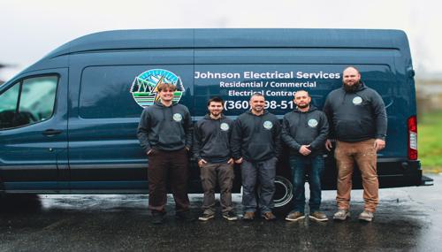 Meet the team behind Johnson Electrical Services—trusted electricians in Skagit Valley delivering reliable residential and commercial electrical solutions across Mount Vernon, Burlington, Sedro-Woolley, and surrounding areas.