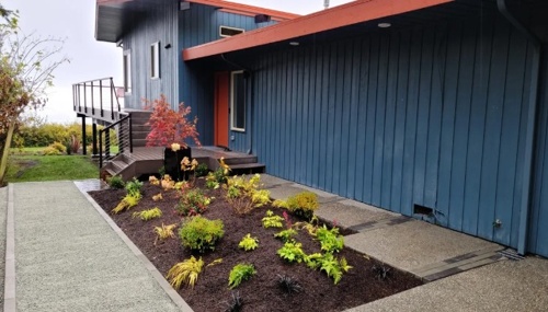 Custom exterior improvements and professional landscaping completed by Triple C Construction Services LLC in Oak Harbor, WA.