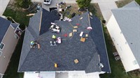 New shingle roof installation designed to improve curb appeal, weather protection and long-term performance.