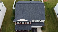 Residential roof replacement completed by Eagle Rock Roofing in the Charlotte, NC area.