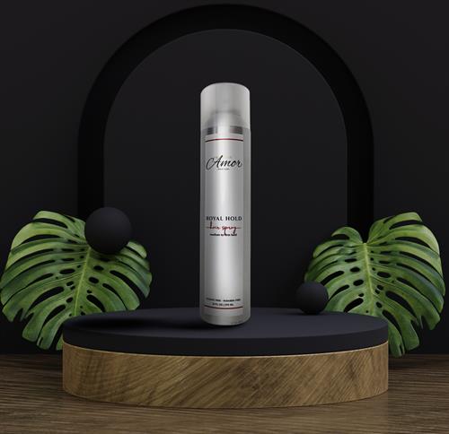 Our Royal Hold Hair Spray is professionally formulated to provide top-notch humidity resistance and flexible hold. Dries instantly and brushes out easily with no flaking. Medium to firm hold.