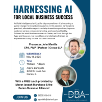 DBA Luncheon on "Harnessing AI for Local Business Success"