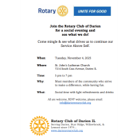Rotary Club of Darien Social Evening
