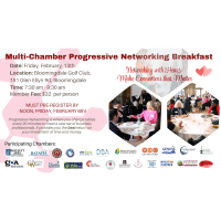 Multi - Chamber Progressive Networking Breakfast
