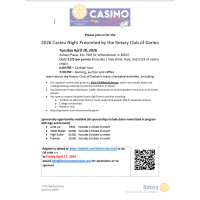 Casino Night Presented by the Rotary Club of Darien