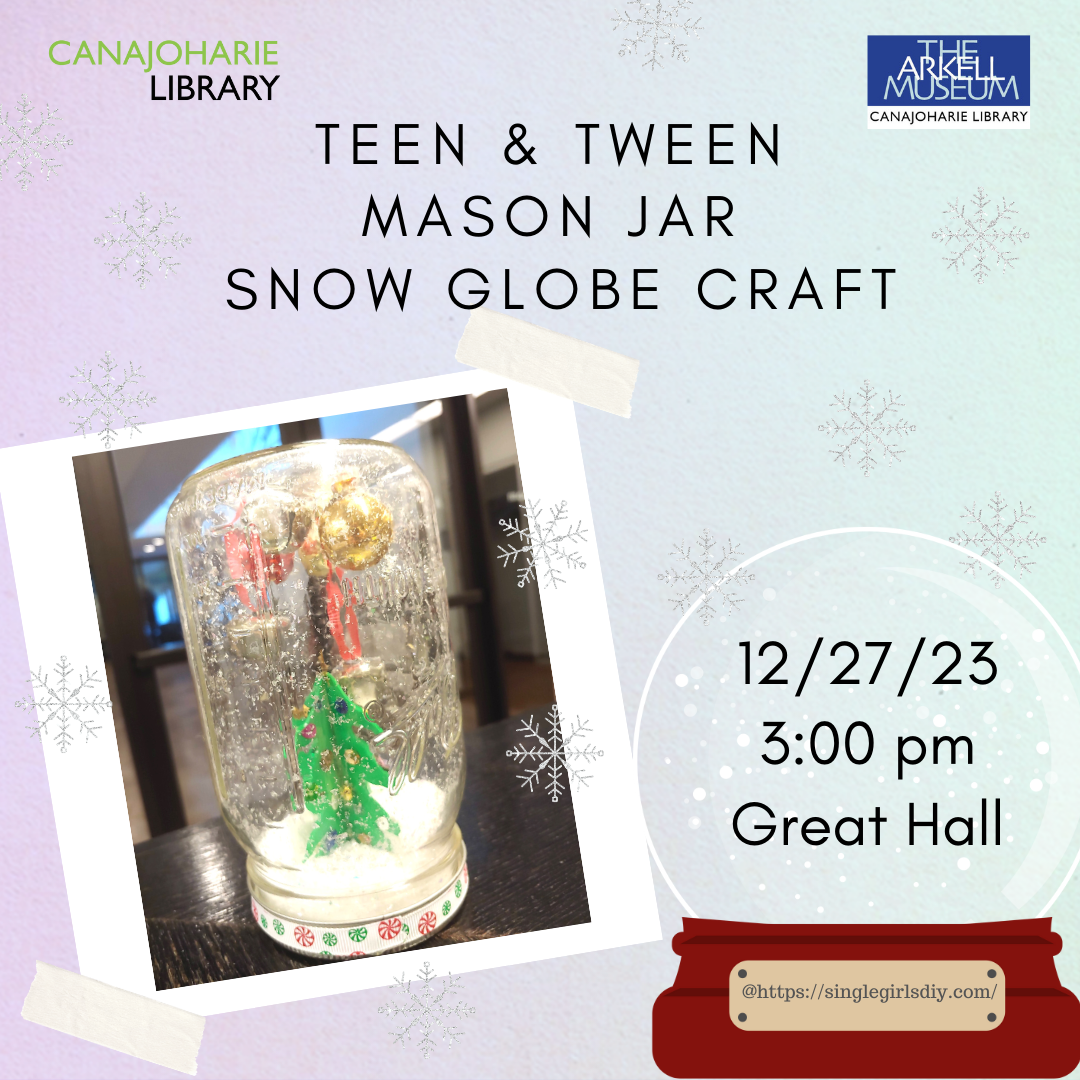 Teen Crafts and Events for January