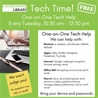 One-On-One Tech Help at Canajoharie Library