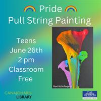 Teen Pull String Pride Painting