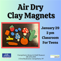 Air Dry Clay Magnets