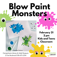 Blow Paint Monsters