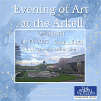 Evening of Art at the Arkell Museum