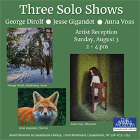 Meet the Artist Reception - Fall Solos! At The Arkell Museum