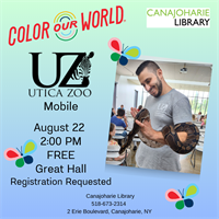 Utica ZooMobile At The Canajoharie Library