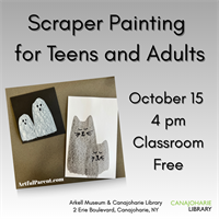 Scraper Painting for Teens and Adults