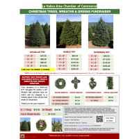 La Habra Area Chamber of Commerce Christmas Trees, Wreaths & Greens Fundraiser