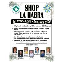 Shop La Habra Prize Drawing
