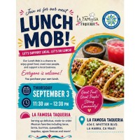 Lunch Mob at La Famosa Taqueria