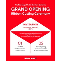 Mega Mart La Habra Grand Opening