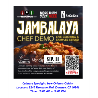 Jambalaya Chef Demo