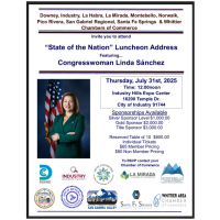 State of the Nation - Congresswoman Linda Sanchez