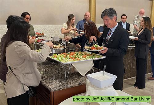 Regional Chamber Luncheon guests enjoy fine food at Diamond Palace Cuisine of India Oct 20, 2023