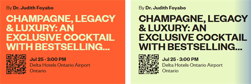Eventbrite Book launch qr codes