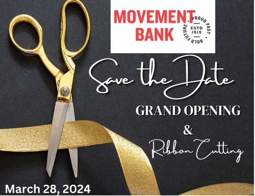 Ribbon Cutting: Movement Bank