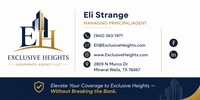 E. Strange Holdings LPC DBA Exclusive Height Insurance Agency