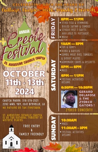 St. Augustine Catholic Church's Annual Creole Festival