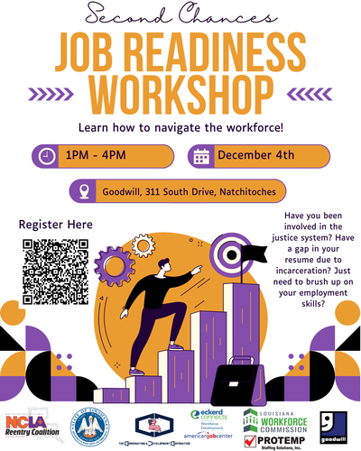 Second Chances Job Readiness Workshop