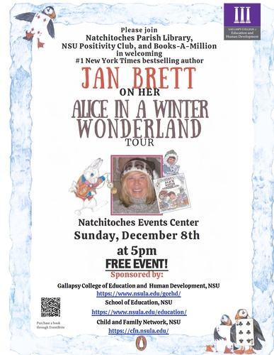 Jan Brett - Alice in a Winter Wonderland Tour