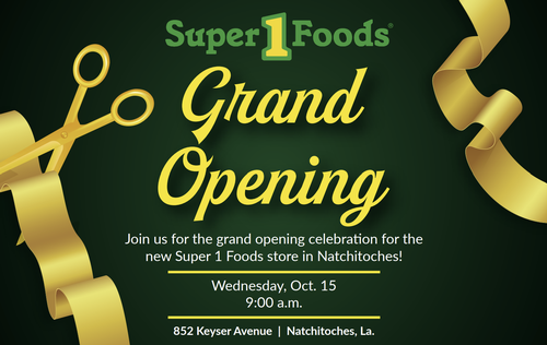 Super 1 Grand Opening Ceremony