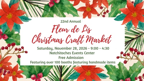 Fleur de Lis Christmas Craft Market