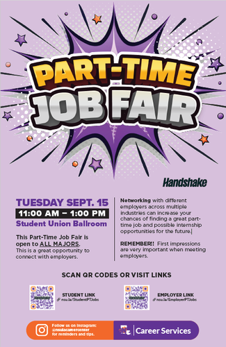 NSU Career Services Part-Time Job Fair