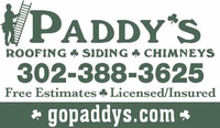 Paddy’s Roofing, Siding, &. Chimneys