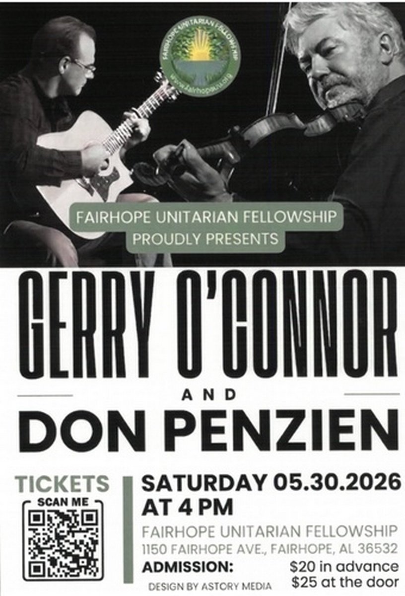 Fairhope Unitarian Fellowship: Gerry O' Connor and Don Penzien