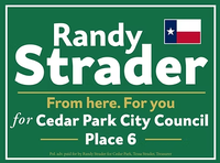 Strader for Cedar Park