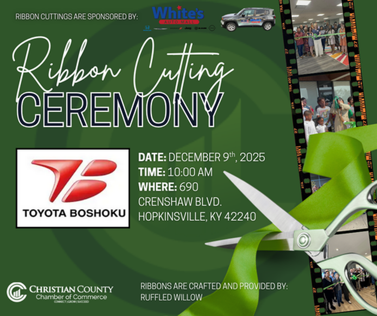 Ribbon Cutting - Toyota Boshoku - Dec 9, 2025