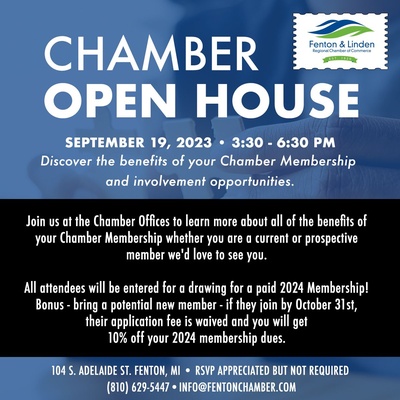 Chamber Open House 2024 - Sep 24, 2024