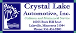 Crystal Lake Automotive, Inc.
